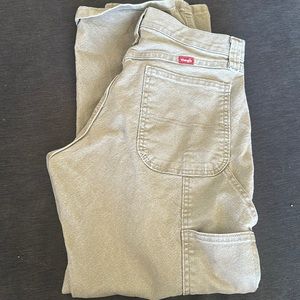 MENS WRANGLER WORK PANTS LIKE NEW 30x30